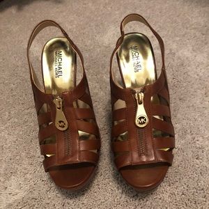 Michael Kors sandals heels size 8